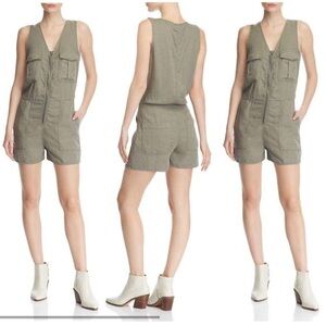 NWT DL1961 Pioneer Cargo Chambray Romper Size Medium